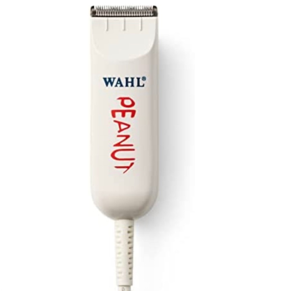 Wahl Professional Classic White Peanut Hair and Beard Clipper/Trimmer
